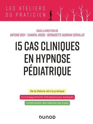 cover image of 15 cas clinique en hypnose pédiatrique